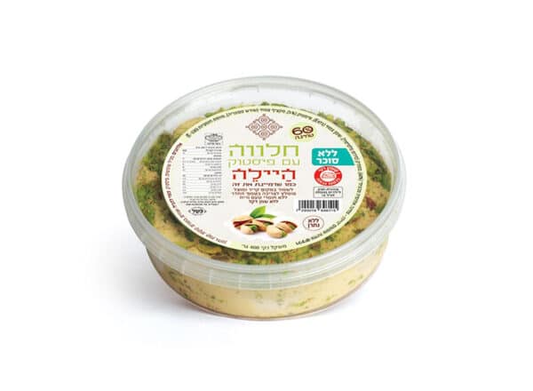 היילה חלווה עם פיסטוק 400 ג' ללא סוכר