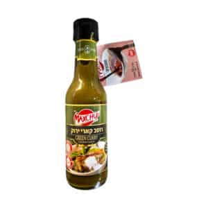 רוטב קארי ירוק 250 גרם "מזרח ומערב"