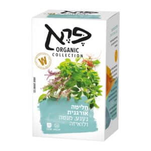 חליטה אורגנית נענע מנטה ולואיזה - פרא 46 ג׳